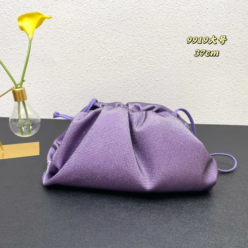 BV Purple Large 37cm Satchel Bag 9919