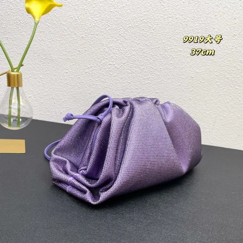 Alternative view of BV Purple Large 37cm Satchel Bag 9919