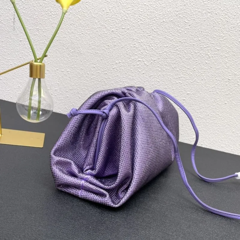 BV Purple Large 37cm Satchel Bag 9919 - Image 4