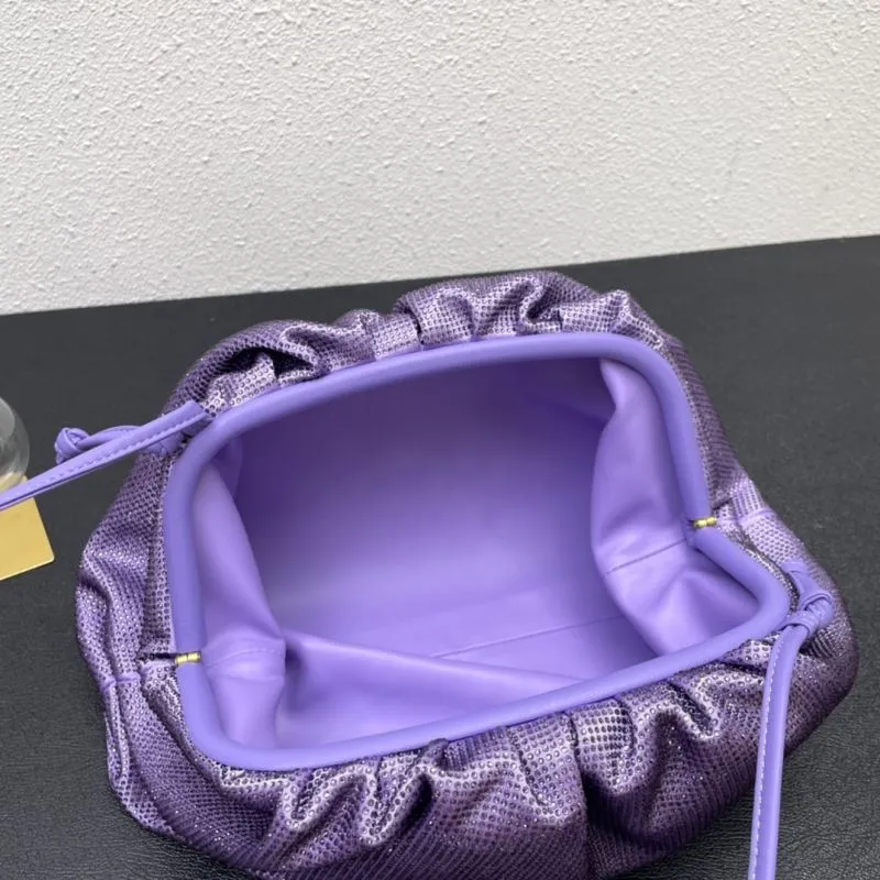 BV Purple Large 37cm Satchel Bag 9919 - Image 7