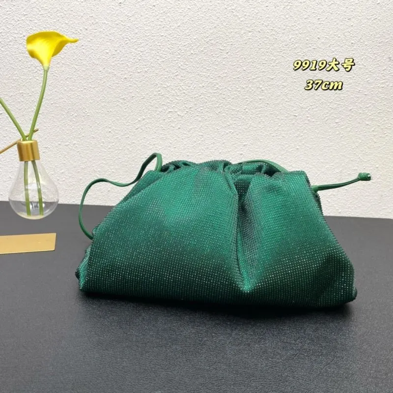 BV 9919 Large Green Satchel Bag