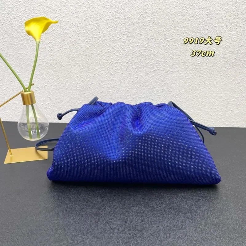 BV 9919 Large Blue Satchel Bag