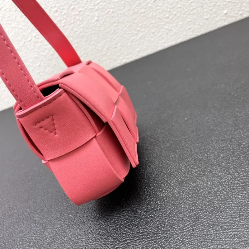 BV Pink Mini Satchel Crossbody Bag S06700 12cm - Image 5