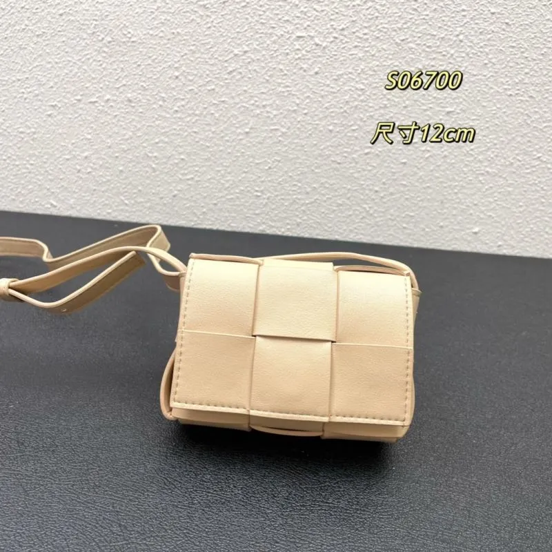 Beige BV Crossbody Satchel Bag S06700 Size 12cm