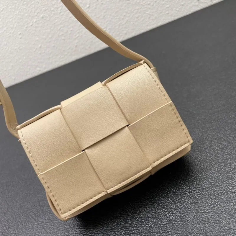 Beige BV Crossbody Satchel Bag S06700 Size 12cm - Image 5