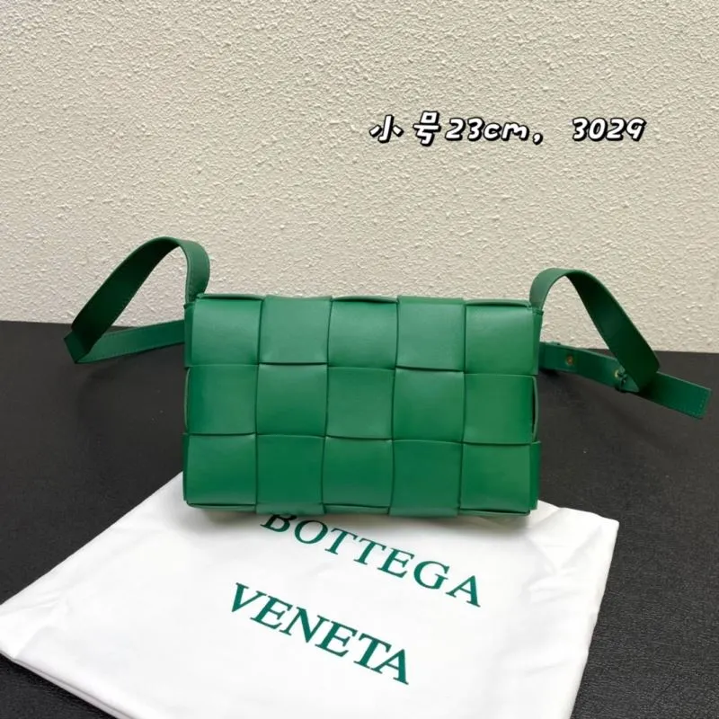 Bottega Veneta Small Green Crossbody Satchel Bag 3029 - Image 3