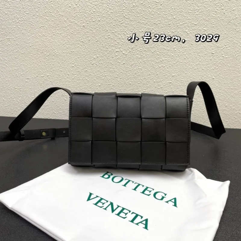 Bottega Veneta Small Black Satchel Crossbody Bag