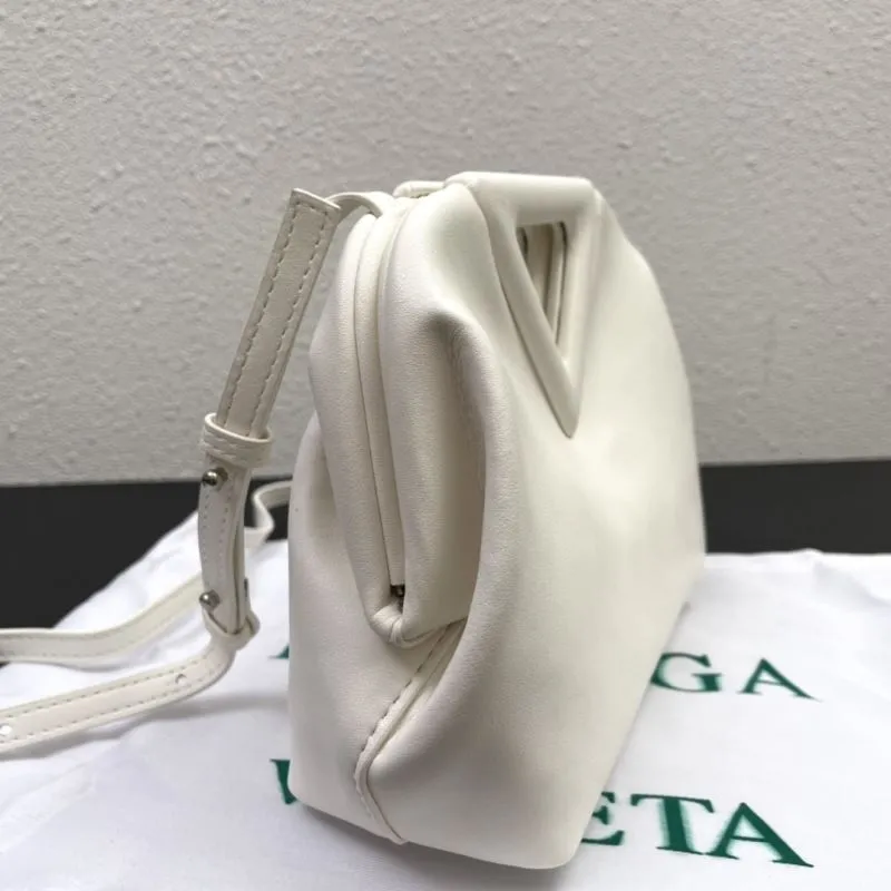 Bottega Veneta White Crossbody Satchel Bag S05001 - Image 5