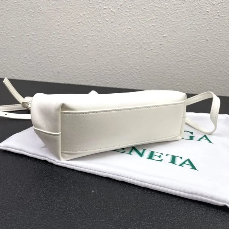 Bottega Veneta White Crossbody Satchel Bag S05001 - Image 7