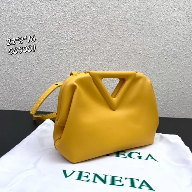 Alternative view of Bottega Veneta Yellow Satchel Crossbody Bag S05001
