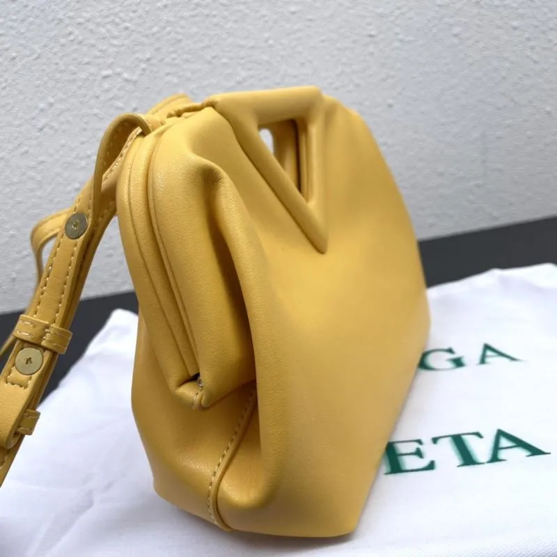 Bottega Veneta Yellow Satchel Crossbody Bag S05001 - Image 5