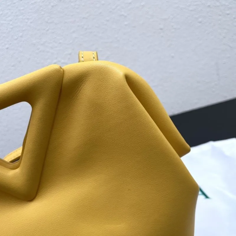 Bottega Veneta Yellow Satchel Crossbody Bag S05001 - Image 6