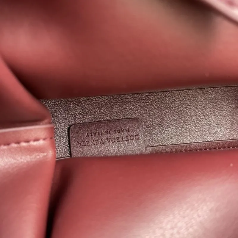 Bottega Veneta Burgundy Crossbody Satchel Bag S05001 - Image 9