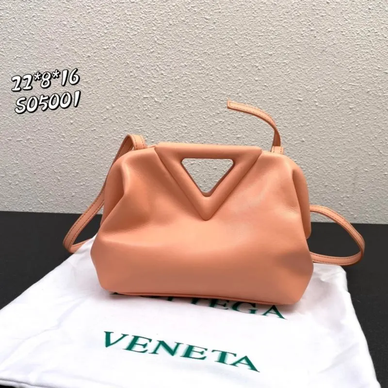 Bottega Veneta Peach Satchel Crossbody Bag S05001