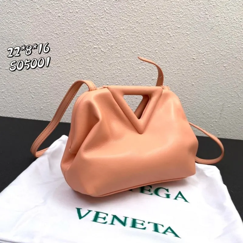 Alternative view of Bottega Veneta Peach Satchel Crossbody Bag S05001