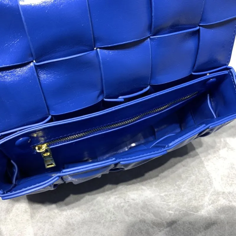 Bottega Veneta Blue Satchel Crossbody Bag 9625 - Image 8