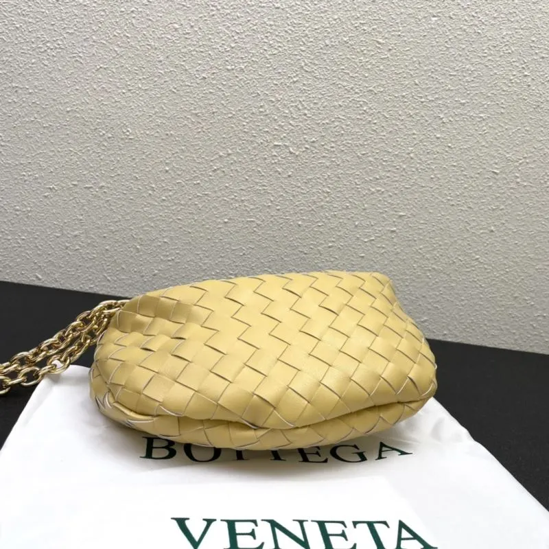 Bottega Veneta Yellow Woven Chain Mini Bag S03055 - Image 6