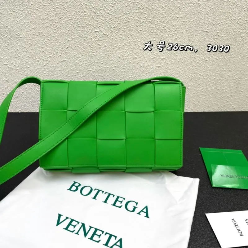 Bottega Veneta Large Green Satchel Bag 3030