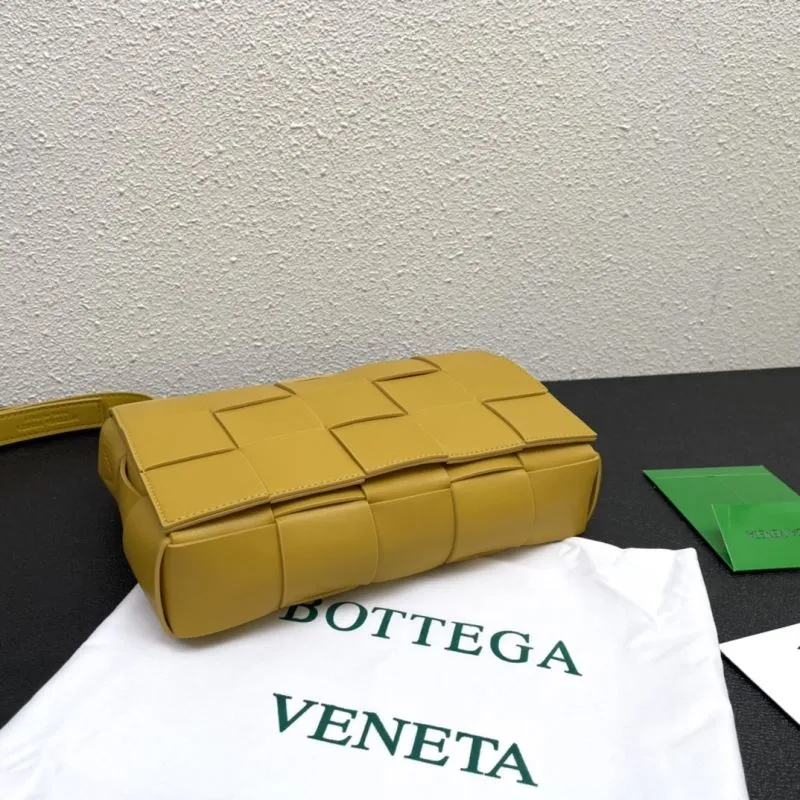 Bottega Veneta Yellow Large Satchel Crossbody Bag 3030 - Image 4