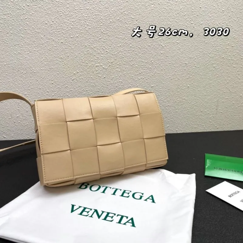 Alternative view of Bottega Veneta Large Beige Satchel Bag 3030
