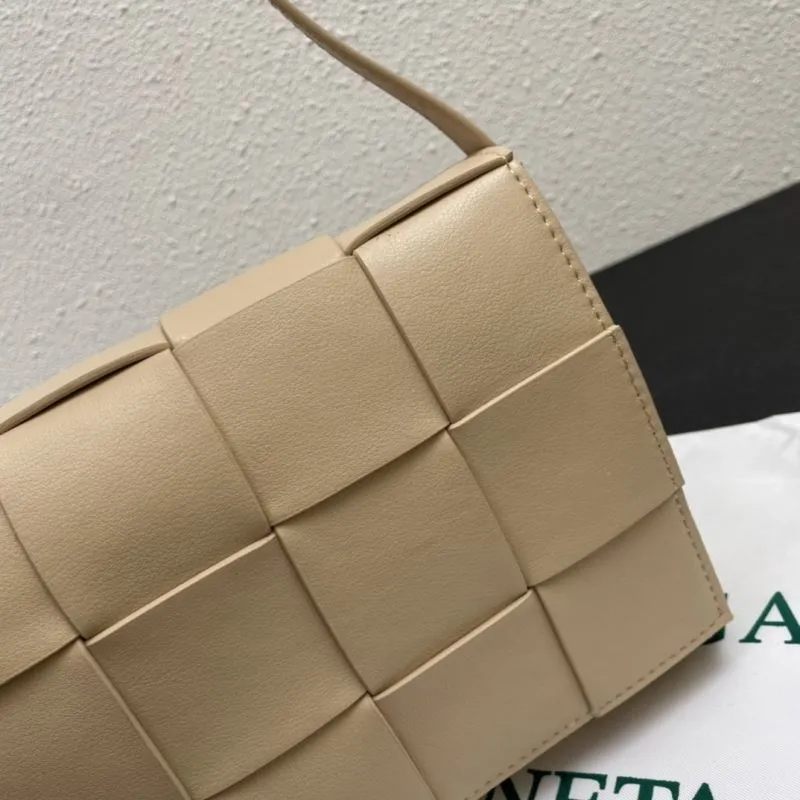 Bottega Veneta Large Beige Satchel Bag 3030 - Image 7