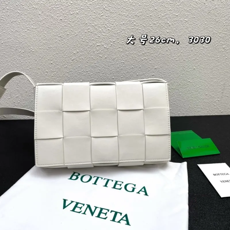 Bottega Veneta Large White Satchel Bag 3030