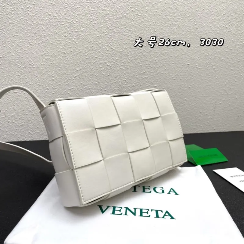 Alternative view of Bottega Veneta Large White Satchel Bag 3030
