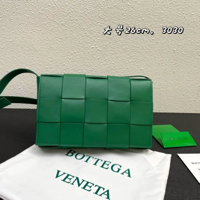 Bottega Veneta Large Green Satchel Bag