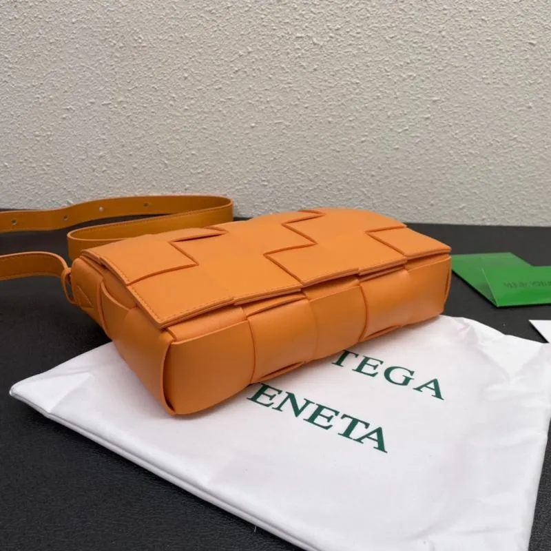 Bottega Veneta Large Orange Satchel Bag 3030 - Image 4