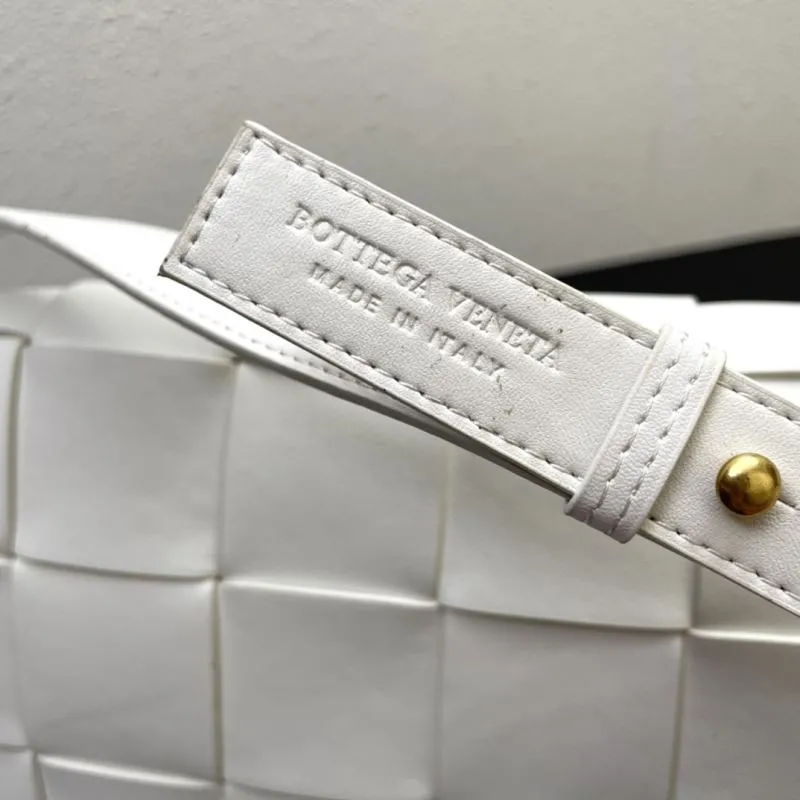 Bottega Veneta White Large Satchel Bag - Image 6