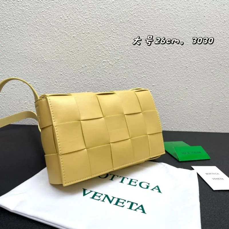 Alternative view of Bottega Veneta Large Yellow Satchel Bag