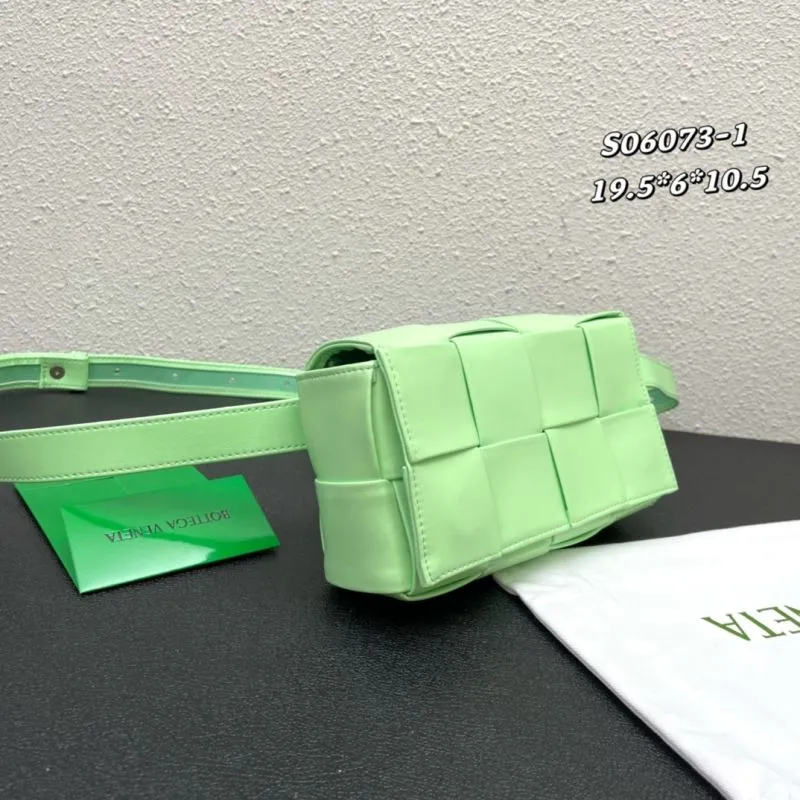 Alternative view of Bottega Veneta Mint Green Satchel Bag S06073-1