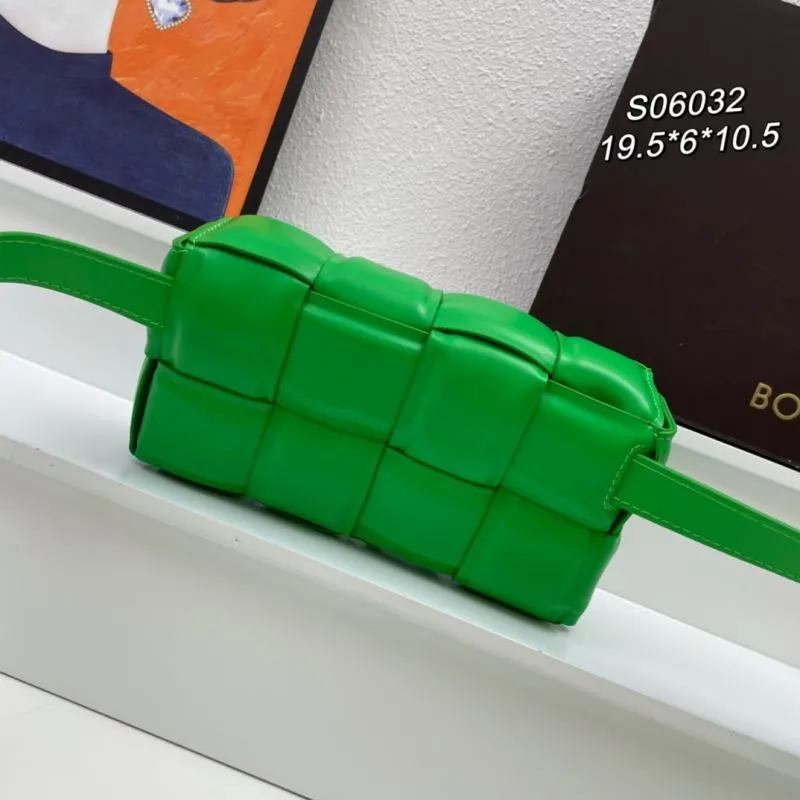 Alternative view of Bottega Veneta Green Padded Satchel Bag S06032
