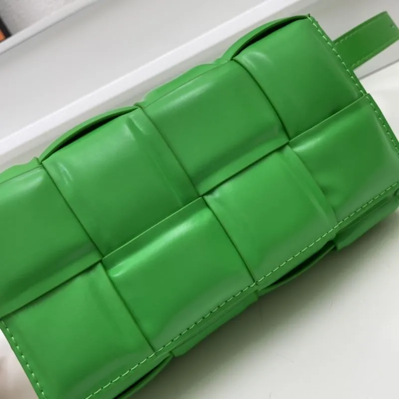 Bottega Veneta Green Padded Satchel Bag S06032 - Image 4
