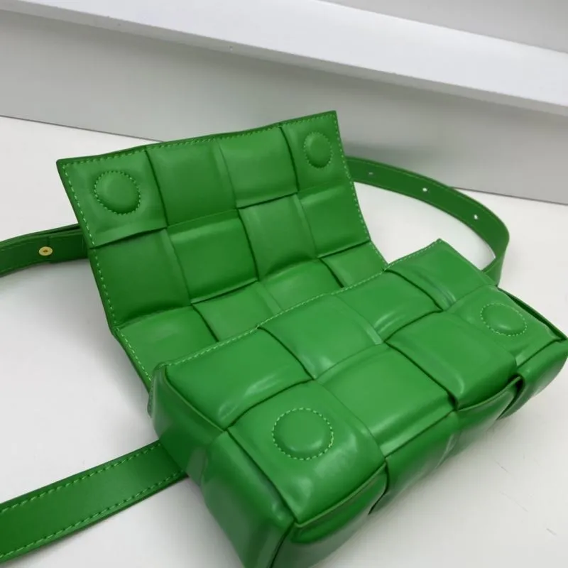 Bottega Veneta Green Padded Satchel Bag S06032 - Image 7