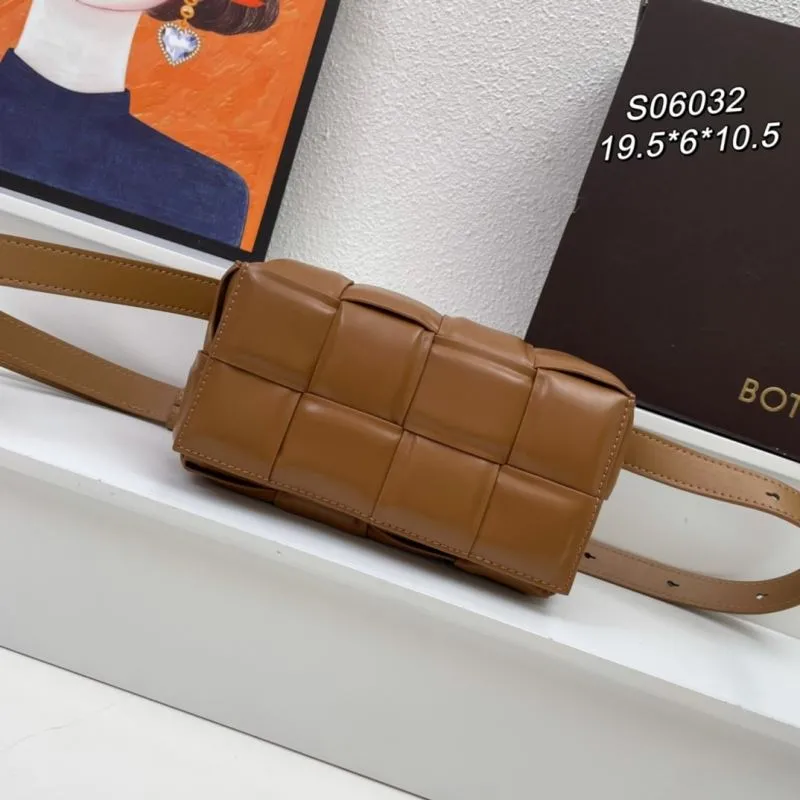 BV Brown Leather Satchel Bag S06032