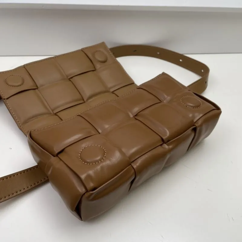 BV Brown Leather Satchel Bag S06032 - Image 7