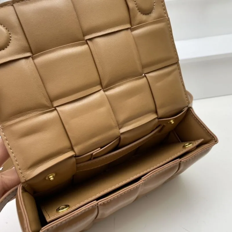 BV Brown Leather Satchel Bag S06032 - Image 8