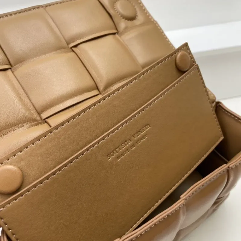 BV Brown Leather Satchel Bag S06032 - Image 9