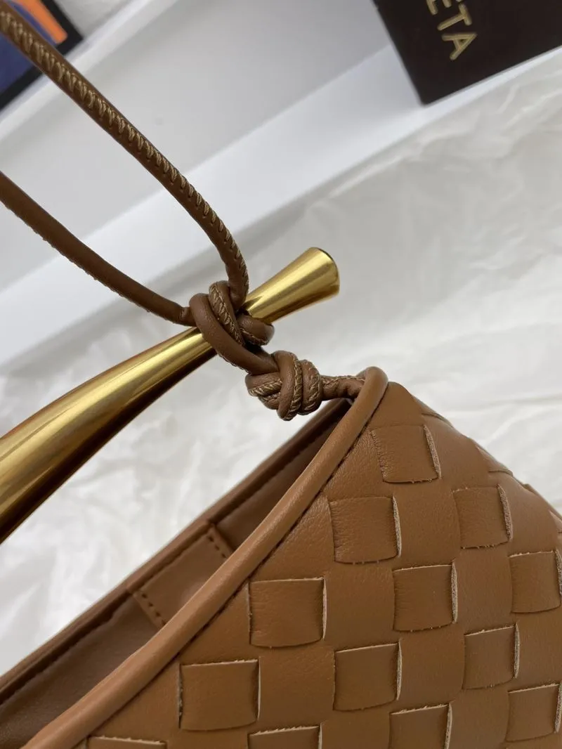Bottega Veneta Brown Woven Crossbody Bag 5967 - Image 4