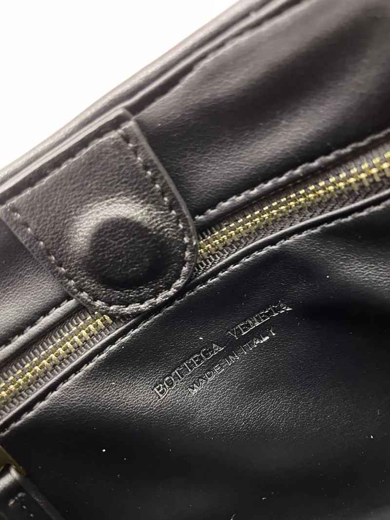 Bottega Veneta Black Woven Crossbody Satchel Bag 5967 - Image 9