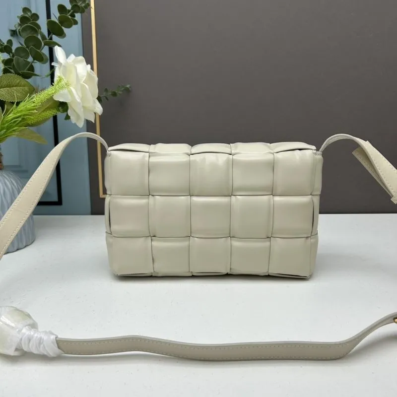 BV Light Beige Satchel Crossbody Bag 26cm 3032 - Image 3