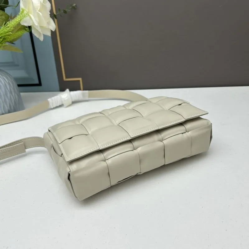 BV Light Beige Satchel Crossbody Bag 26cm 3032 - Image 4