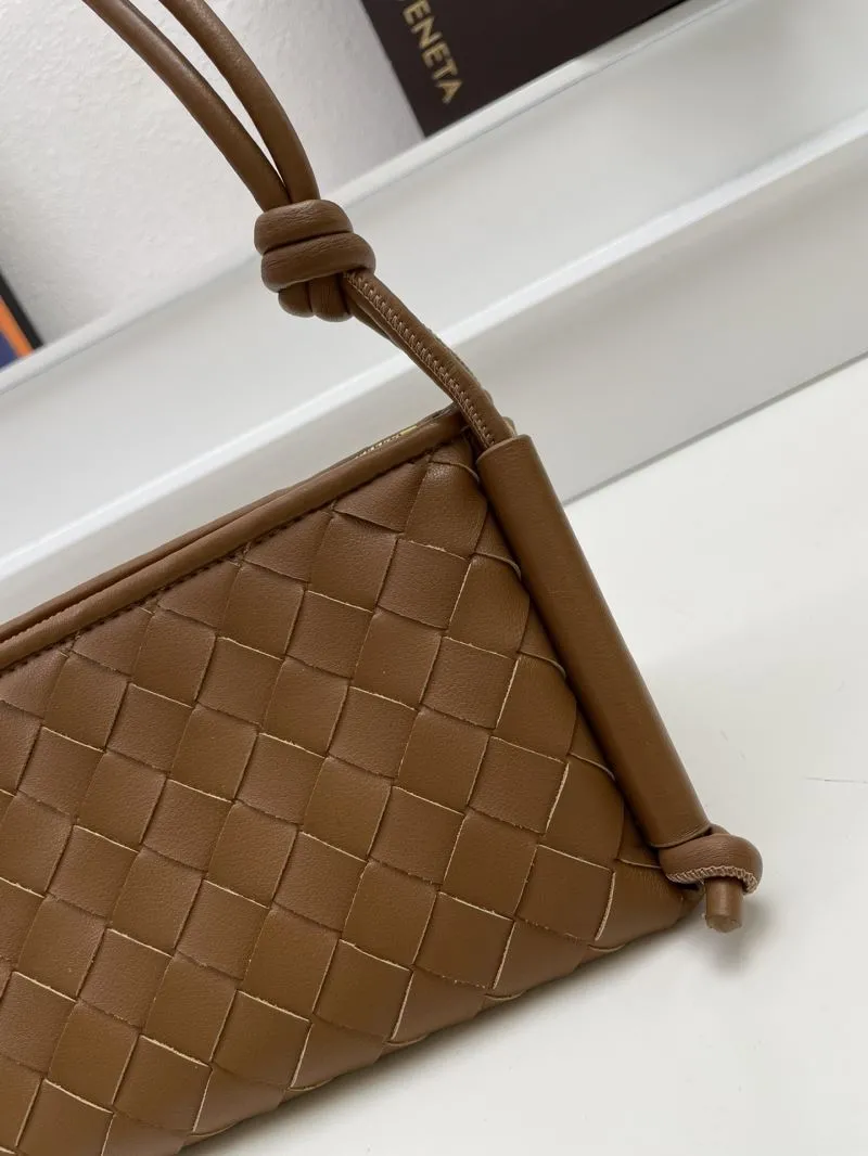 Bottega Veneta Brown Woven Shoulder Bag S0899 25cm - Image 5