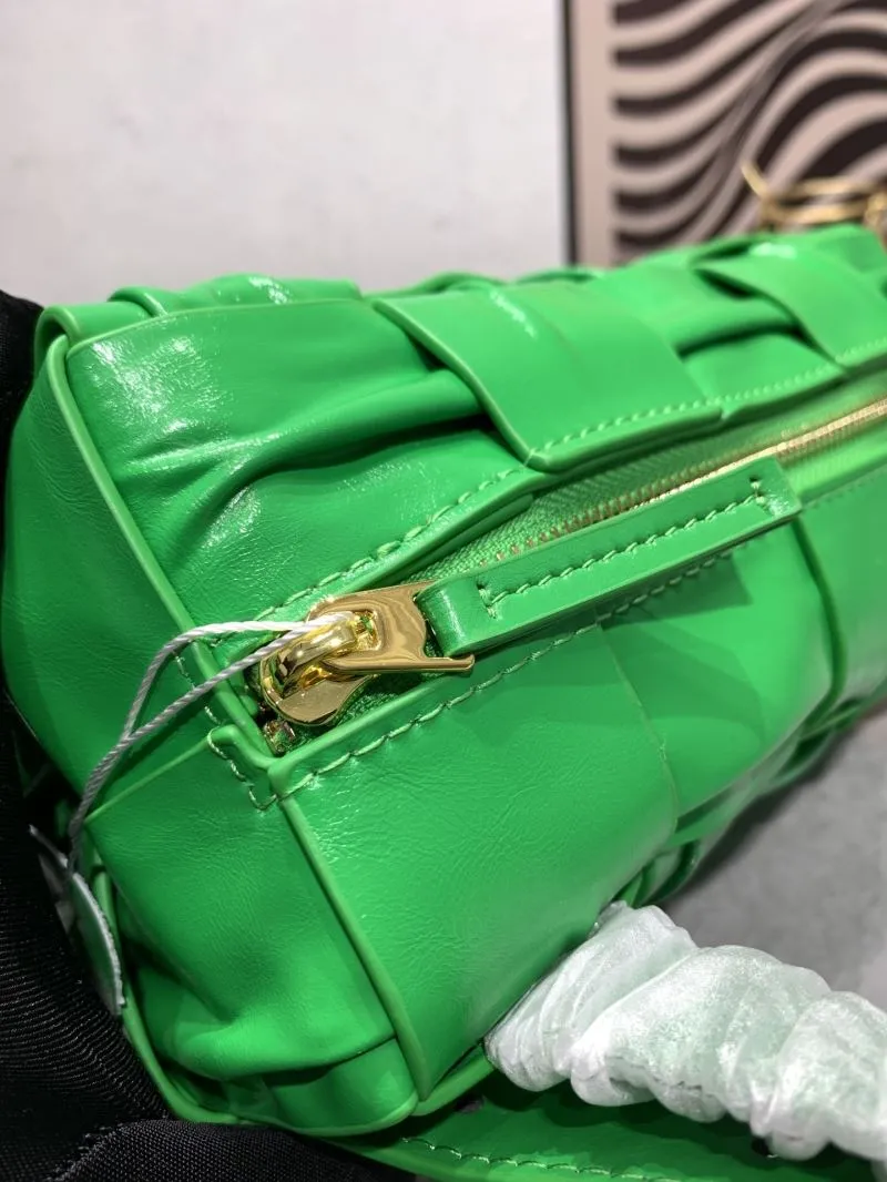 Bottega Veneta Green Satchel Bag 5958 - Image 6