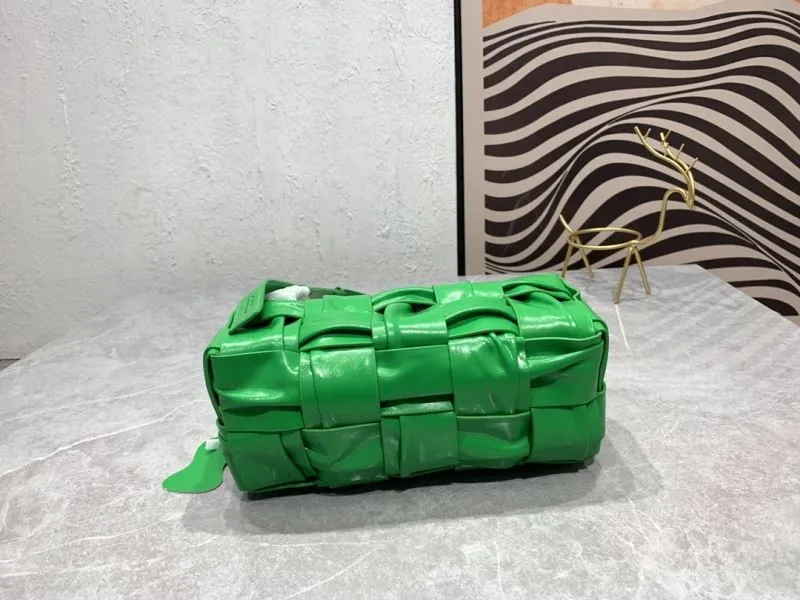 Bottega Veneta Green Satchel Bag 5958 - Image 7