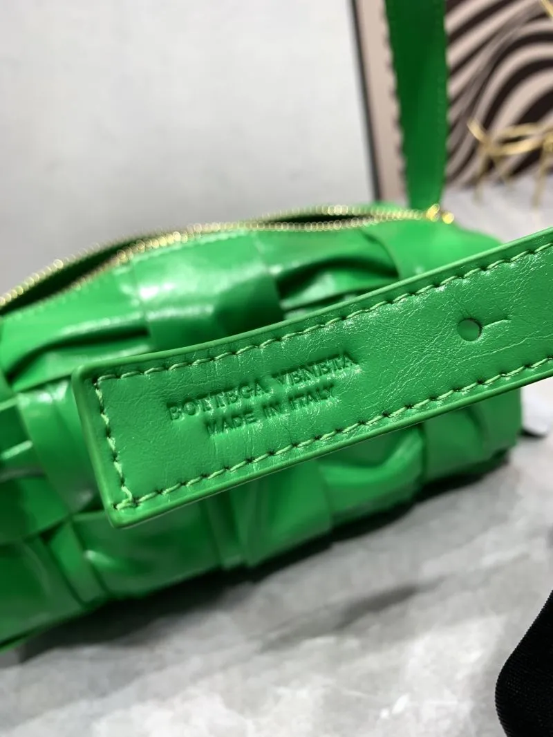 Bottega Veneta Green Satchel Bag 5958 - Image 9