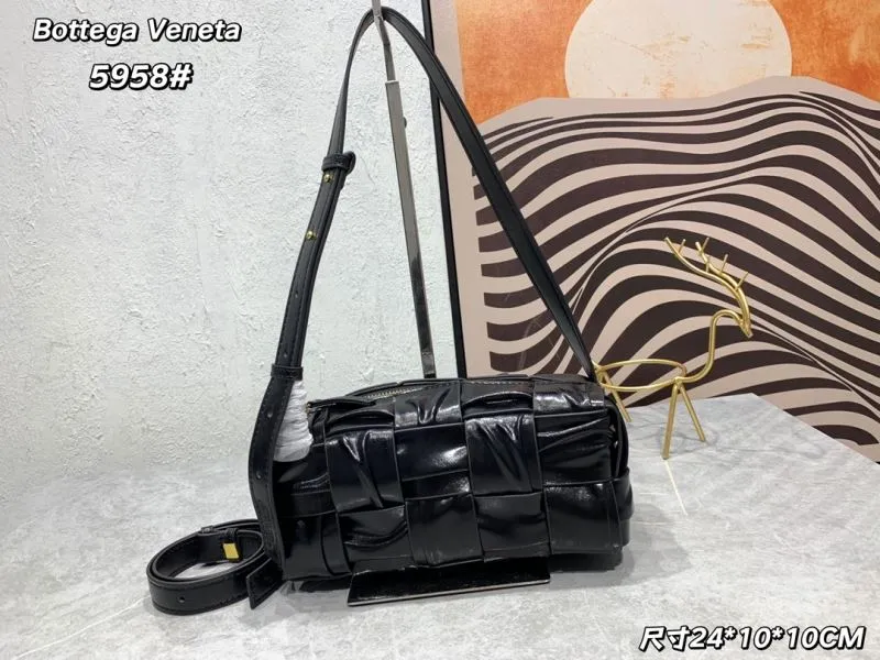 Bottega Veneta Black Satchel Bag 5958