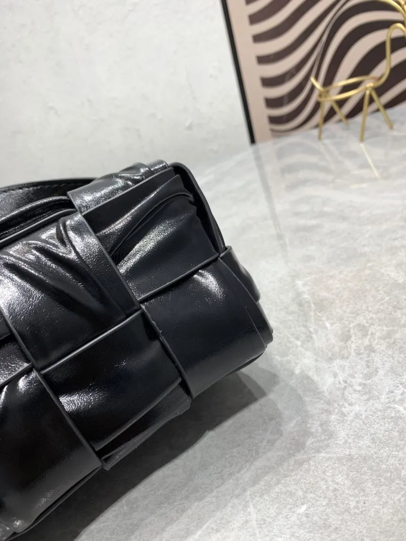 Bottega Veneta Black Satchel Bag 5958 - Image 5