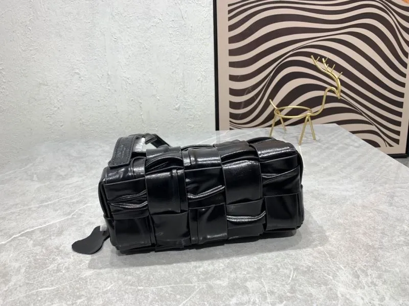Bottega Veneta Black Satchel Bag 5958 - Image 7